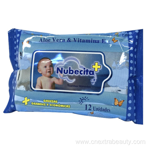 Disposable Baby Care Push Clean Tissue Wet Wipes